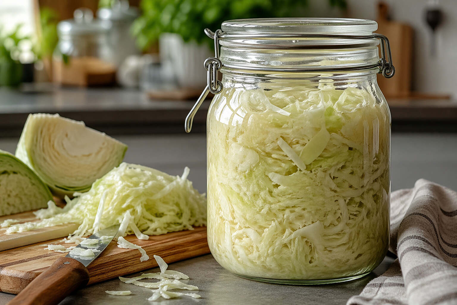 Surkål Tillverkning